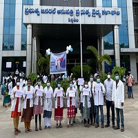 Protests by Telangana doctor continues for pending stipends amidst National Doctor's Day celebrations